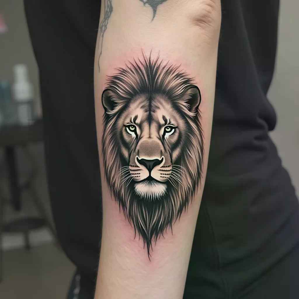 Lion Tattoo Design 1
