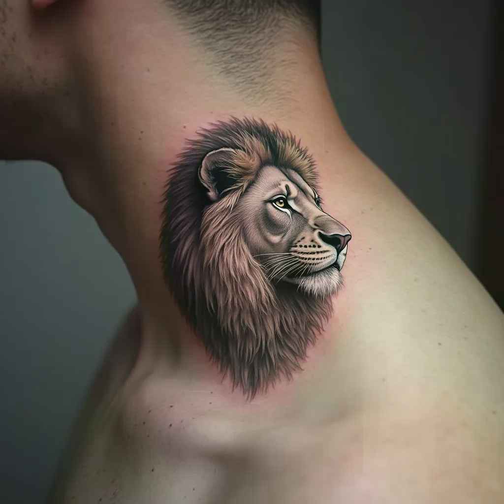Lion Tattoo Design 5