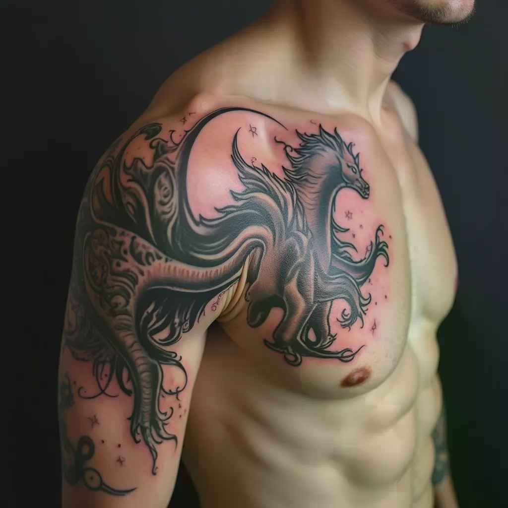 Realistic photorealistic tattoo design - 2026 tattoo trend