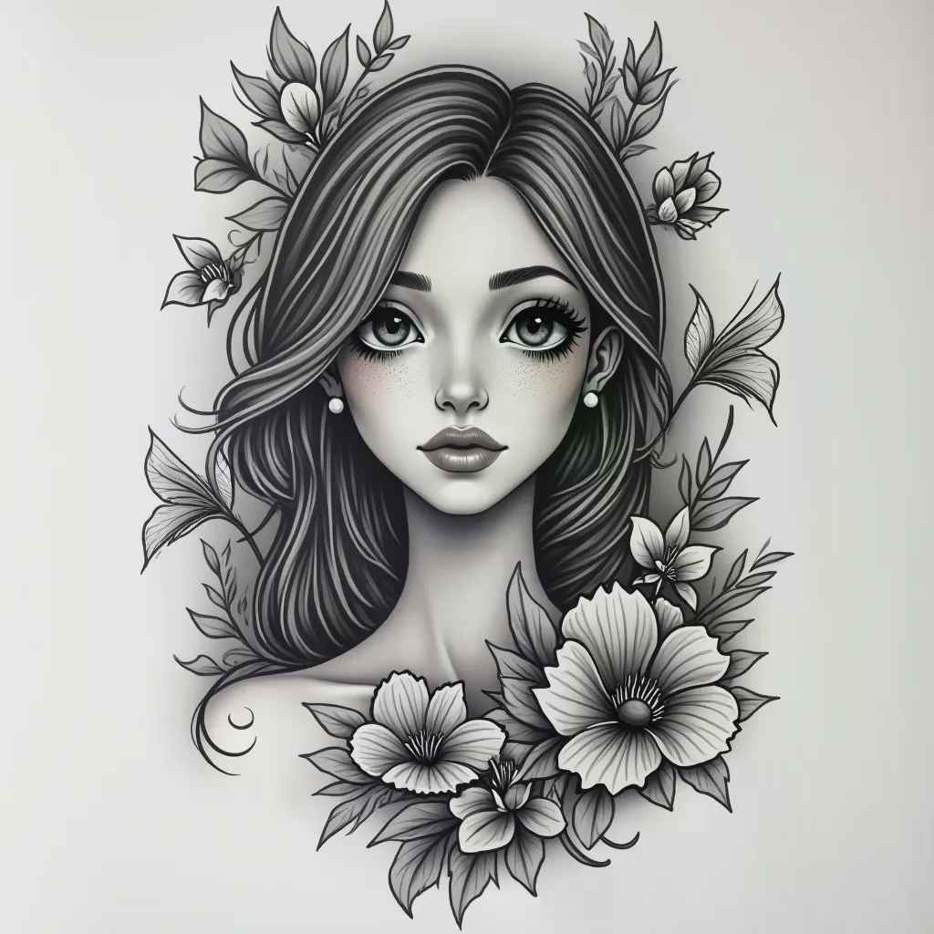 Personalized custom tattoo design on wrist - AI custom tattoo maker free by TattooGPT Art