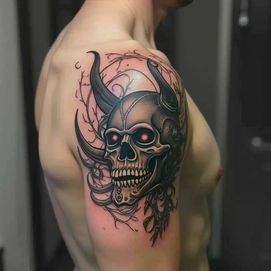 Shoulder tattoo placement ideas - shoulder blade tattoo designs