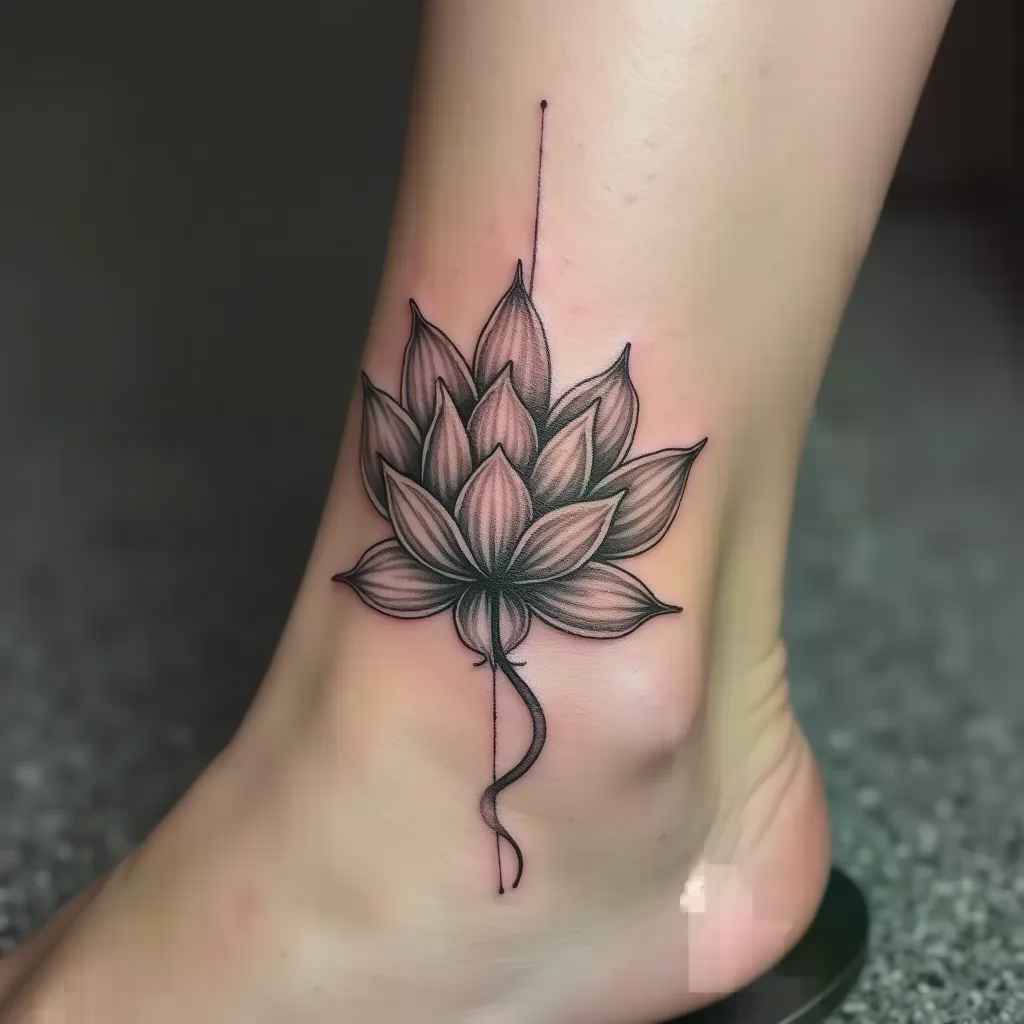 Lotus tattoo meaning - enlightenment rebirth purity